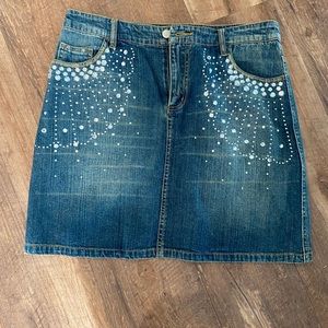 Cache Jean glitter skirt!